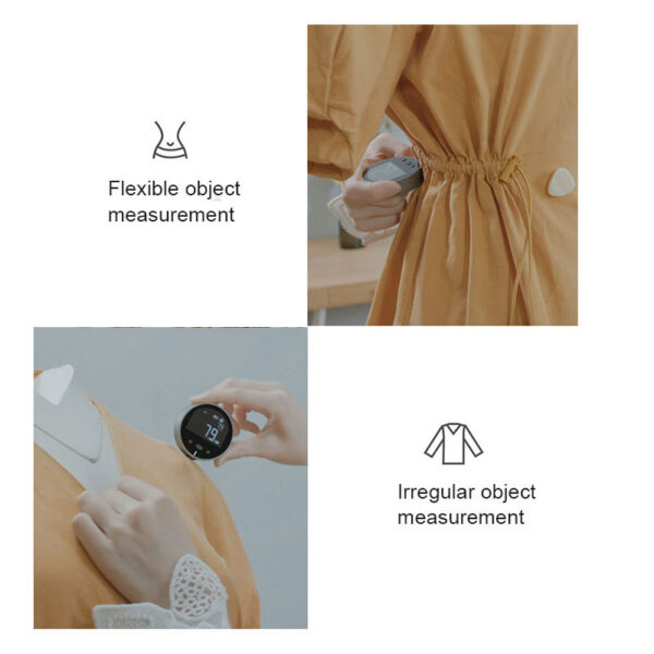 Distance Measuring Instrument Electronic Measuring Ruler Tape Measure High Definition Digital LCD High Precision Electronic Measuring Ruler Tool - Image 7