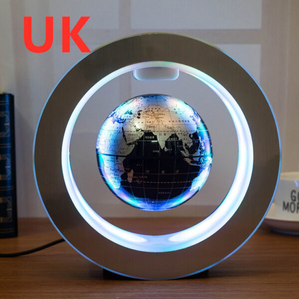 Round LED World Map Floating Globe Magnetic Levitation Light Anti Gravity Magic - Image 8