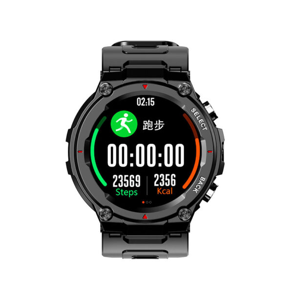 Waterproof Fashion Leisure Pedometer Bluetooth Smart Electronic Phone Watch - Image 2