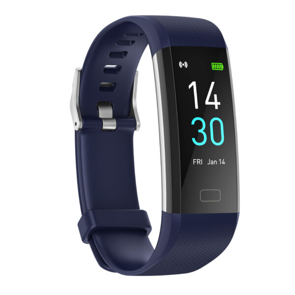 Blood Pressure Fitness Heart Rate Meter Step Temperature Smart Watch - Image 3