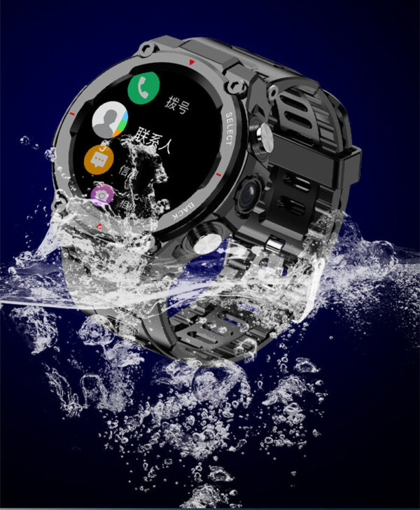Waterproof Fashion Leisure Pedometer Bluetooth Smart Electronic Phone Watch - Image 5