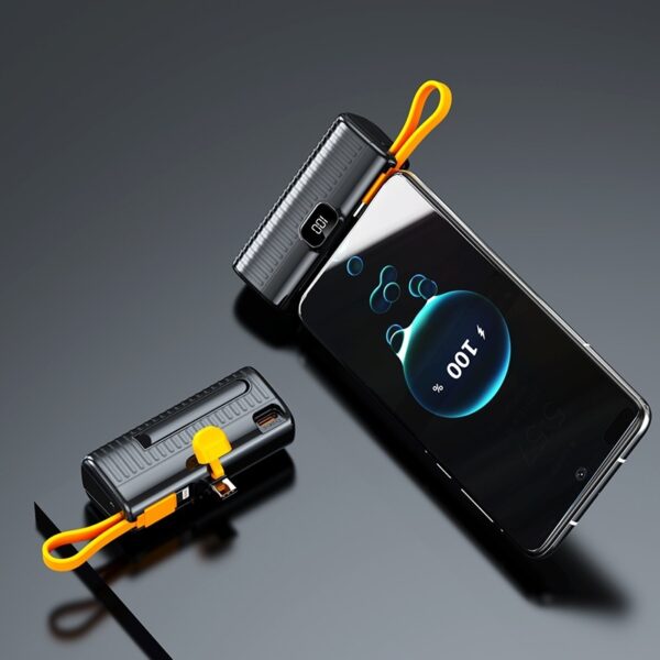 Power Bank Compact Portable Capsule Power Bank - Image 4